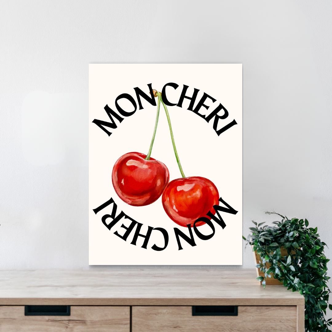 Mon Cheri Wall Art (Double)