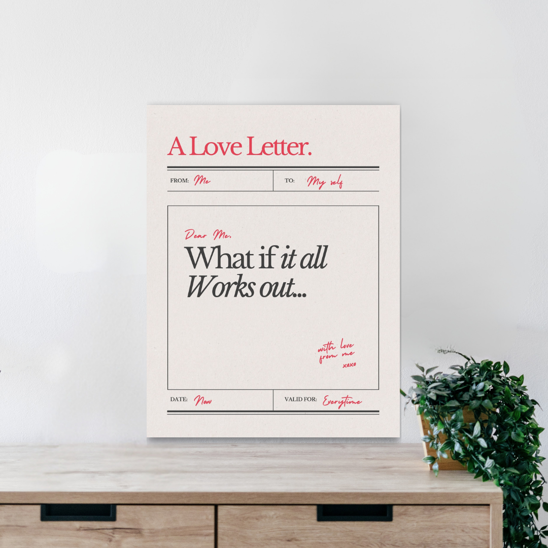 A Love Letter Wall Art