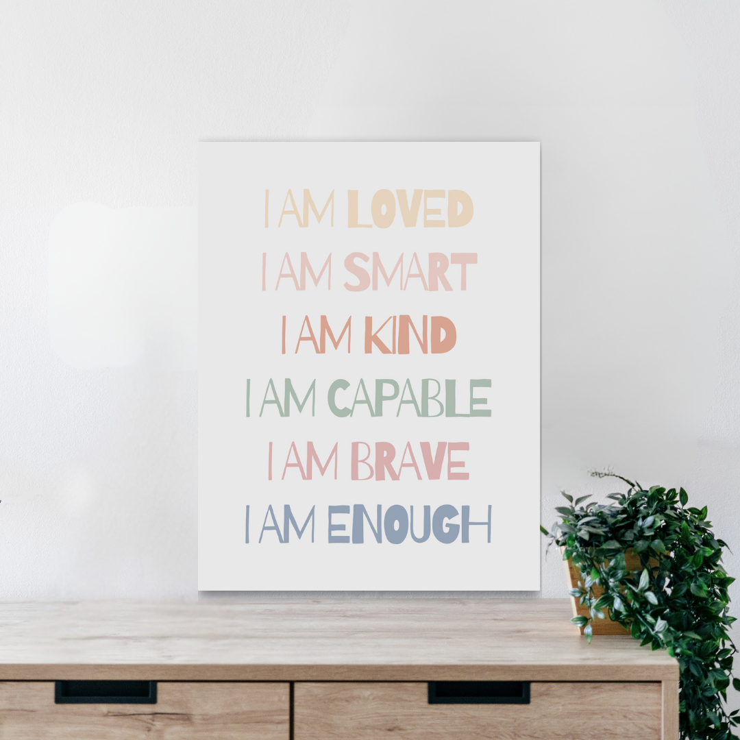 Affirmations Wall Art