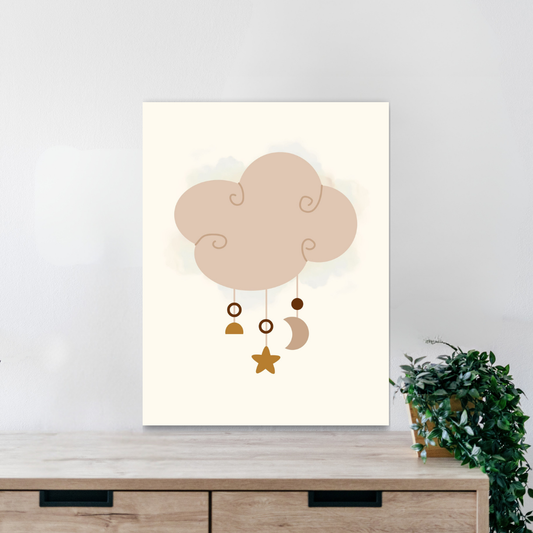 Cloud Dream Catcher Wall Art