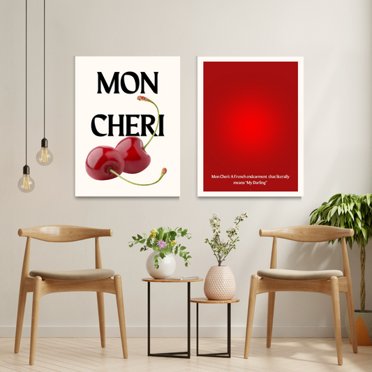 Mon Cheri 2 Piece Wall Collection (alternative)