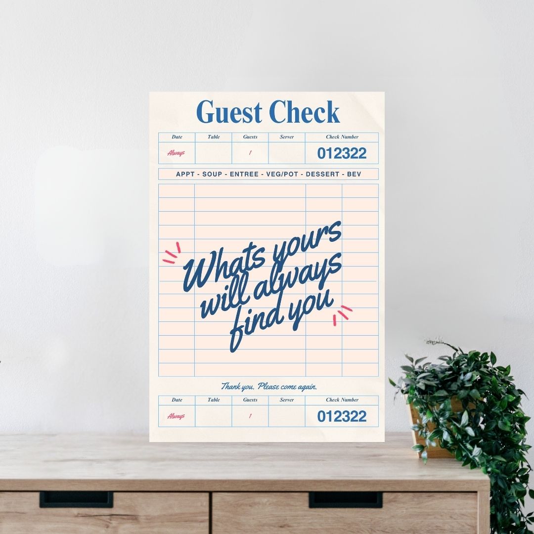 Guest Check 3