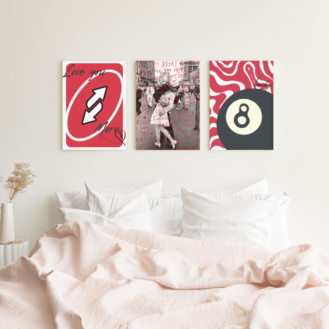Romance 3 Piece Wall Collection
